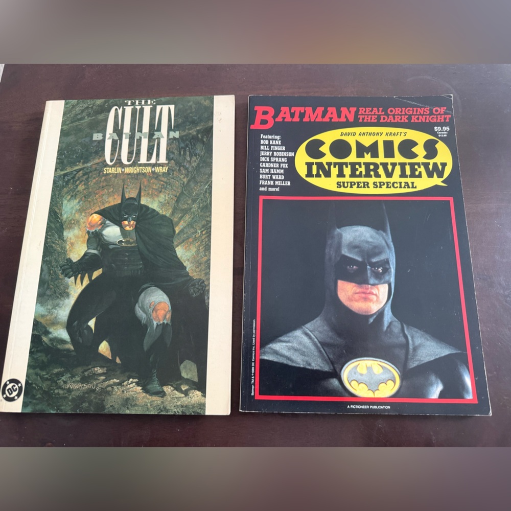 Batman Comics Interview Super Special - Black Comic Book